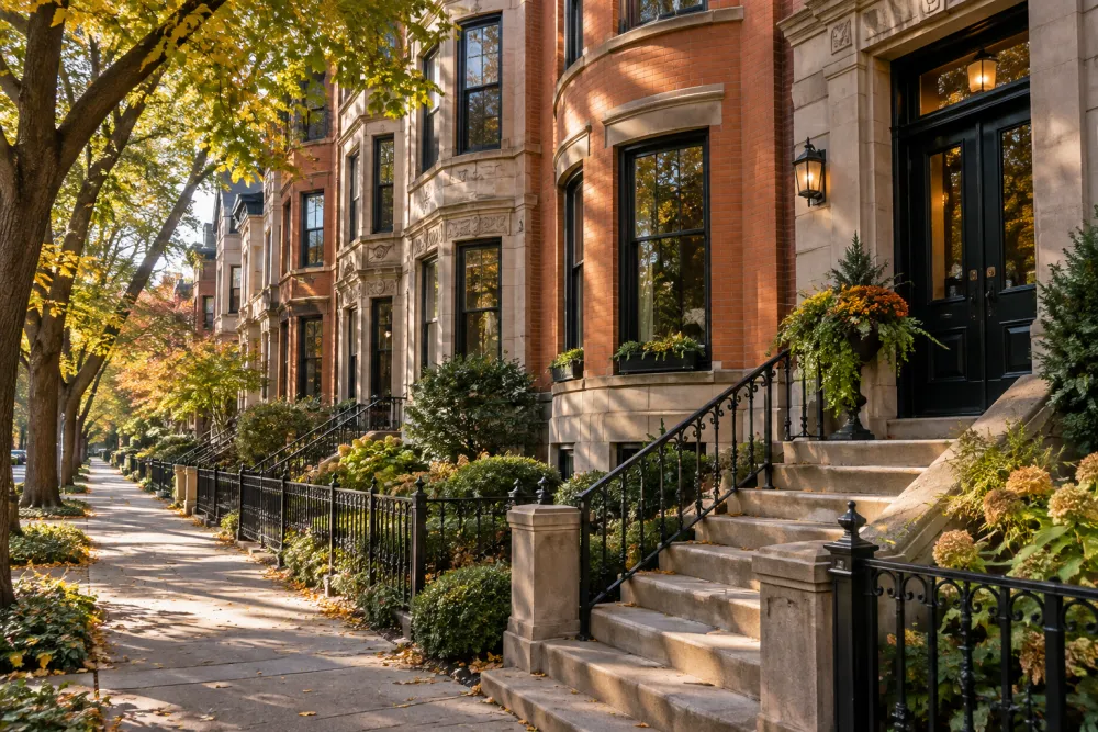 Illustrative Chicago residential properties