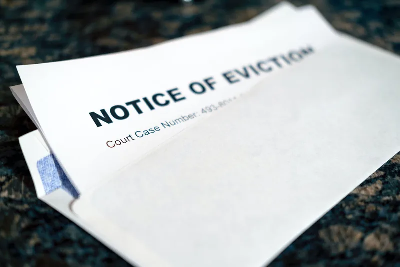 notice of eviction paperwork