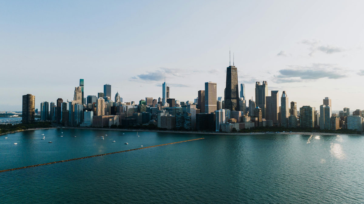 Horizonte del centro de Chicago