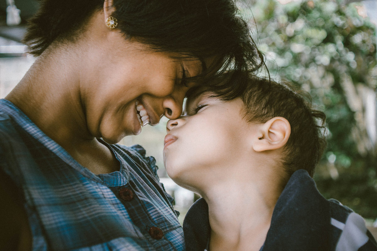 madre e hijo